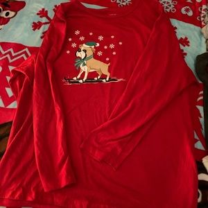 Woman within sleep shirt